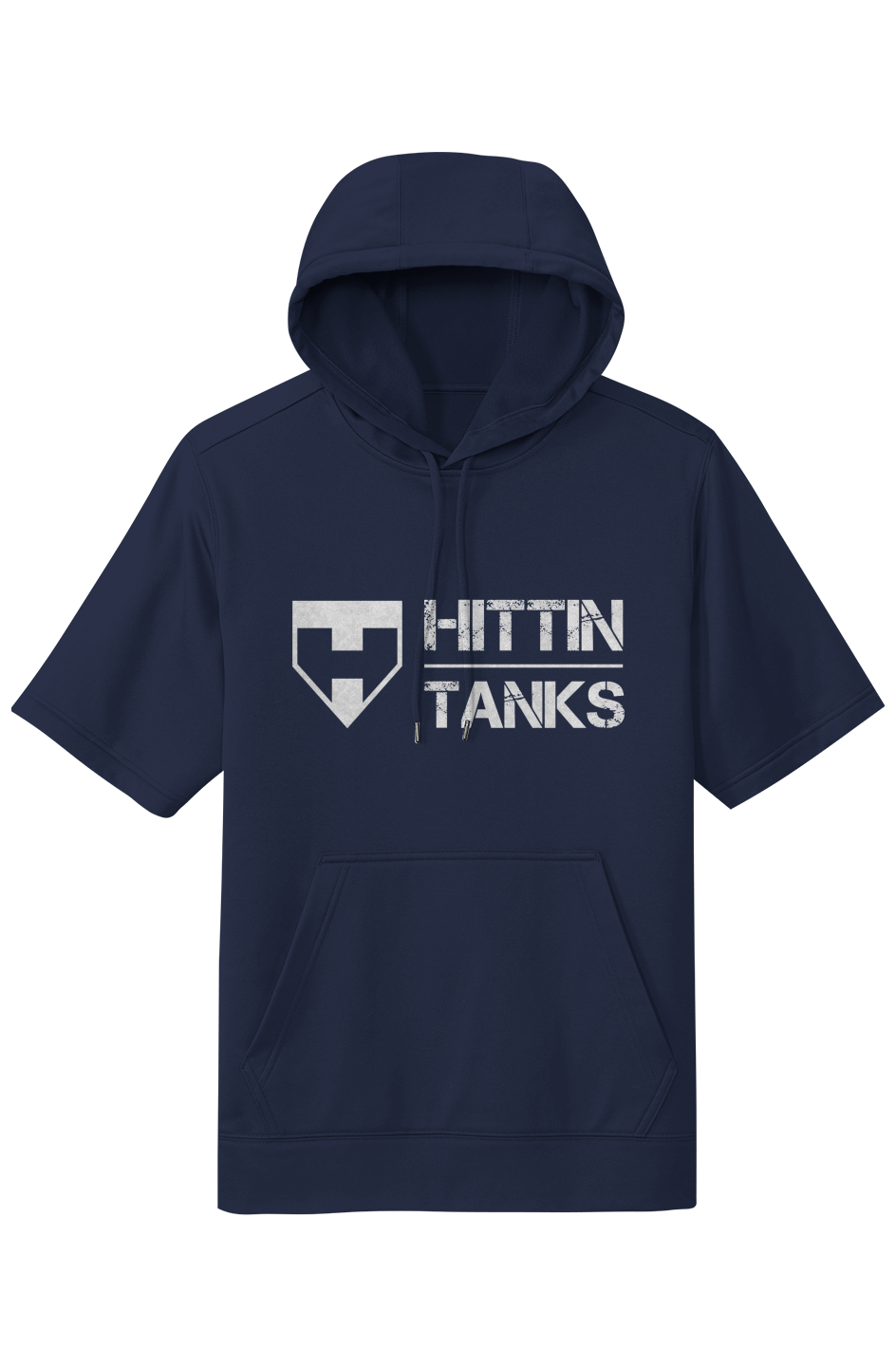 Hittin Tanks Sport Wick Short Sleeve Hoodie
