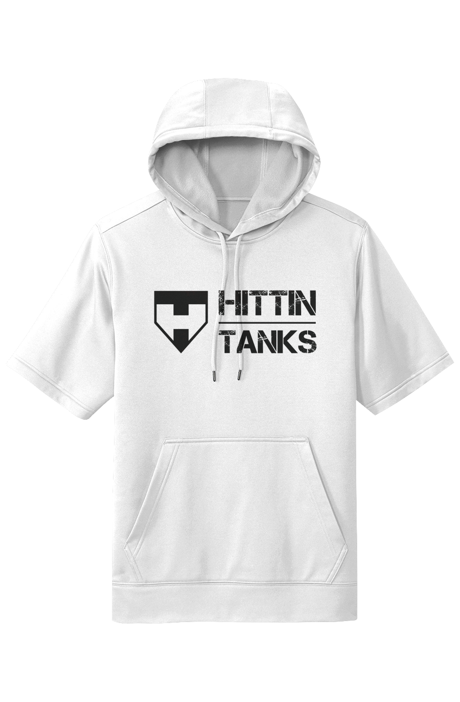 Hittin Tanks Sport Wick Short Sleeve Hoodie